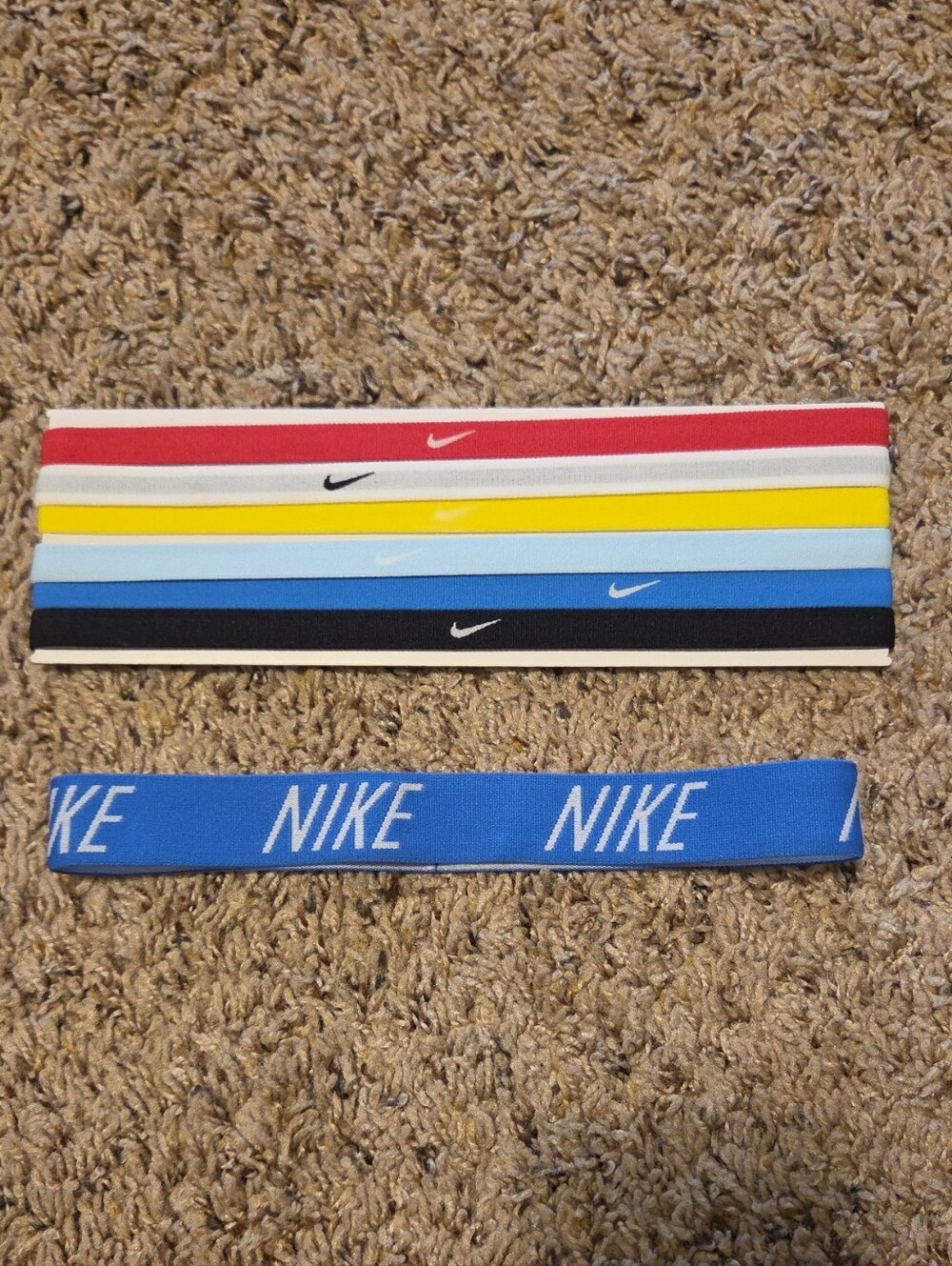 Lot Of 7 Womens NIKE headbands